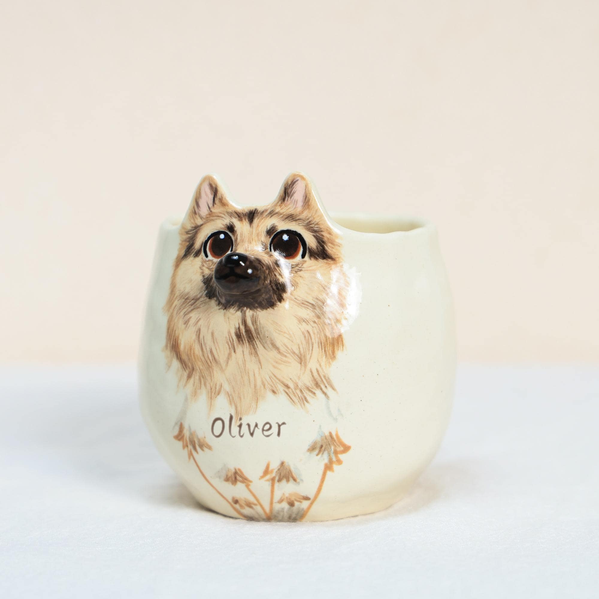Custom Ceramic Pet Mug Special Gift for mom Personalized Handmade Cat Coffee Cup Unique Dog Lover Gift Ceramic Puppy Cup Pottery Kawaii Mug