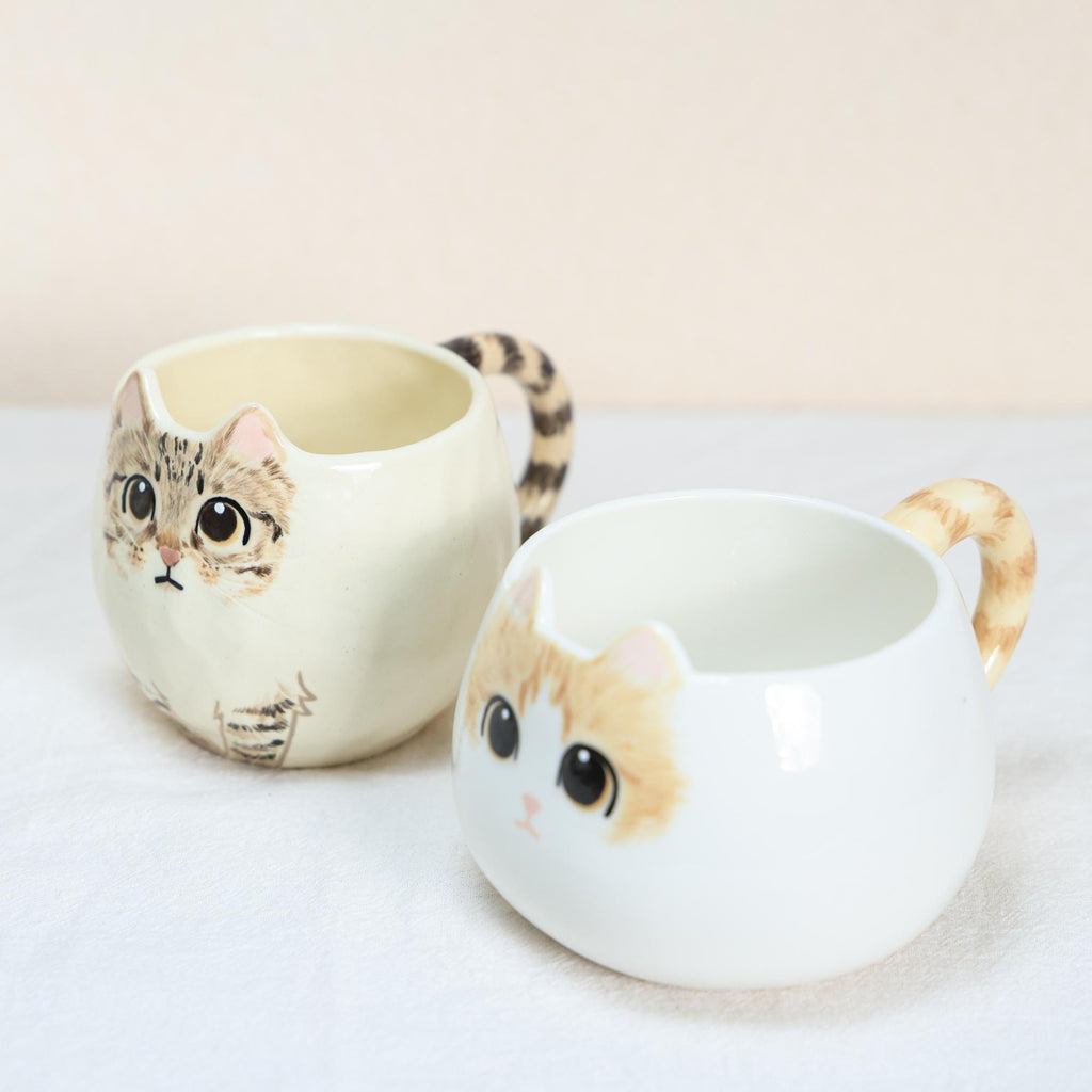 Custom Ceramic Pet Mug Special Gift for mom Personalized Handmade Cat Coffee Cup Unique Dog Lover Gift Ceramic Puppy Cup Pottery Kawaii Mug
