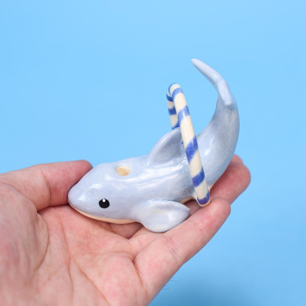 Custom Animal Birthday Cake Topper Personalized Orca Sea Dolphin Candle Holder Ceramic Figurine Kid Party Ocean Decor Houswarming Gift Y2K