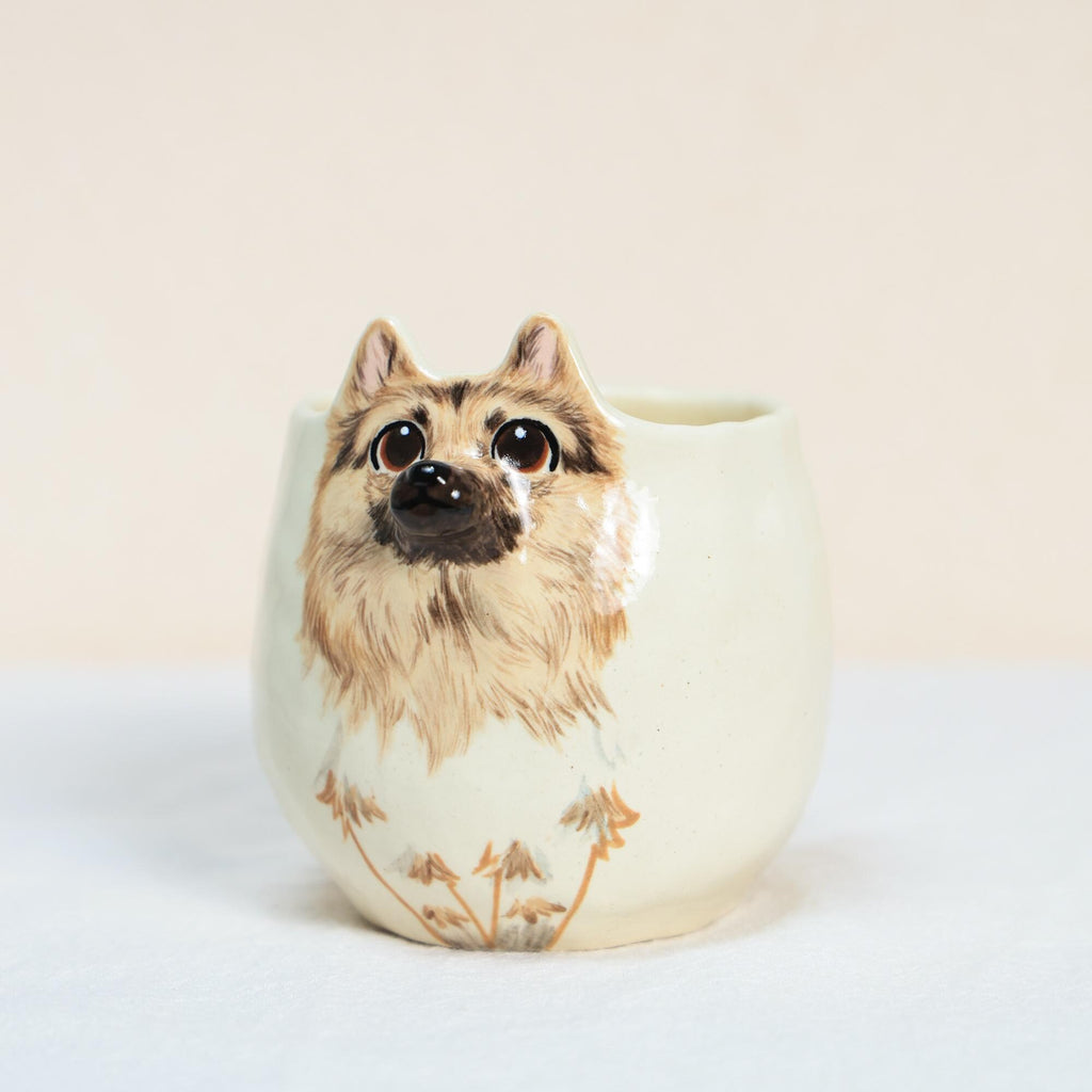 Custom Handmade Cat Mug Special Gift for mom Personalized Handmade Pet Coffee Cup Unique Dog Lover Gift Ceramic Puppy Cup Pottery Kawaii Mug