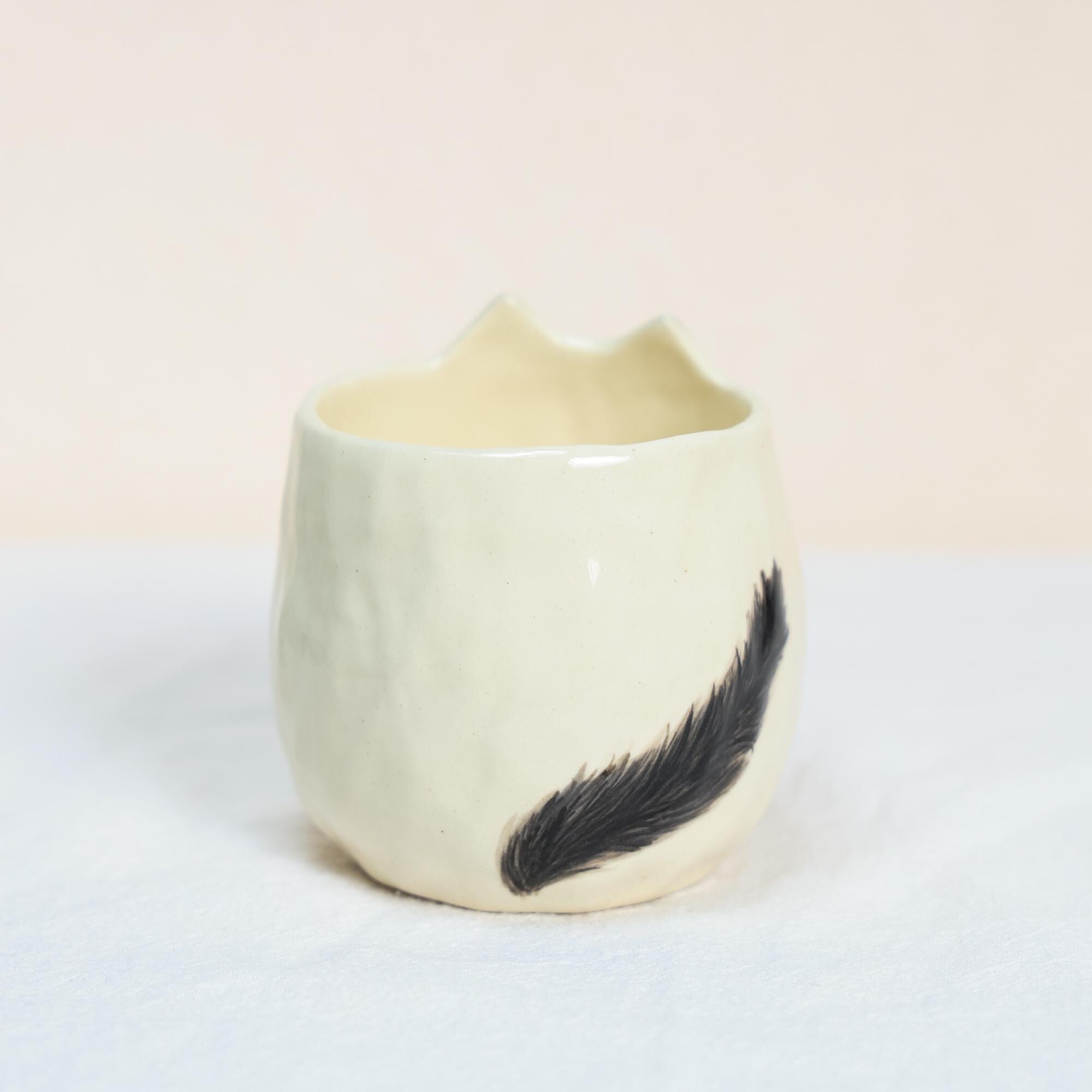 Custom Handmade Cat Mug Special Gift for mom Personalized Handmade Pet Coffee Cup Unique Dog Lover Gift Ceramic Puppy Cup Pottery Kawaii Mug