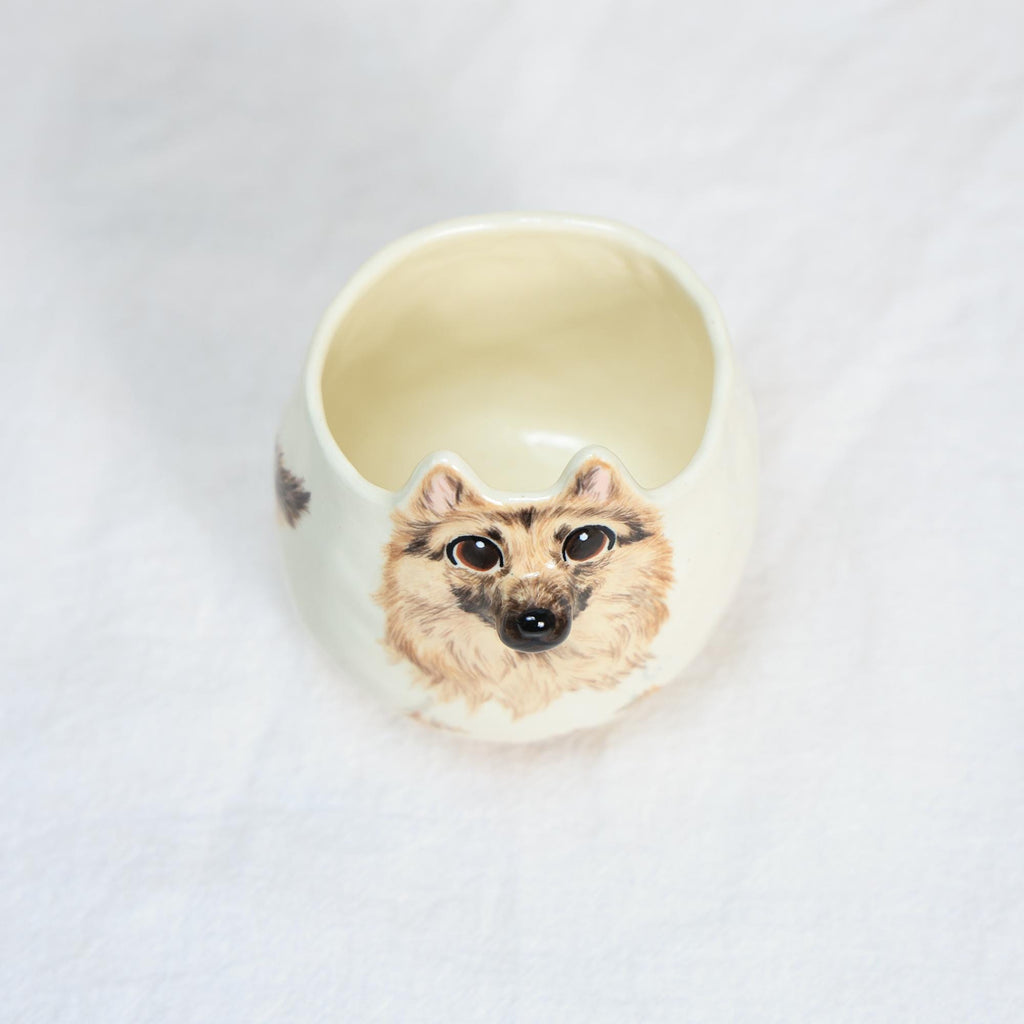 Custom Handmade Cat Mug Special Gift for mom Personalized Handmade Pet Coffee Cup Unique Dog Lover Gift Ceramic Puppy Cup Pottery Kawaii Mug