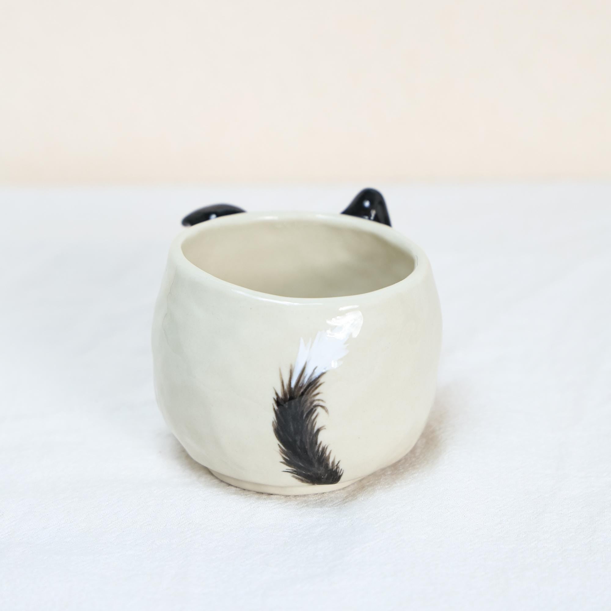 Custom Dog Espresso Cup Special Gift for mom Personalized Handmade Pet Coffee Cup Unique Dog Lover Gift Ceramic Puppy Cup Pottery Kawaii Mug